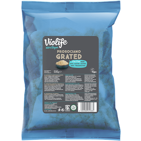 Product Page, Violife 100% Vegan Geraspt Prosociano 500g​