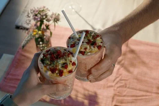 Spring Summer Strawberry Smoothie