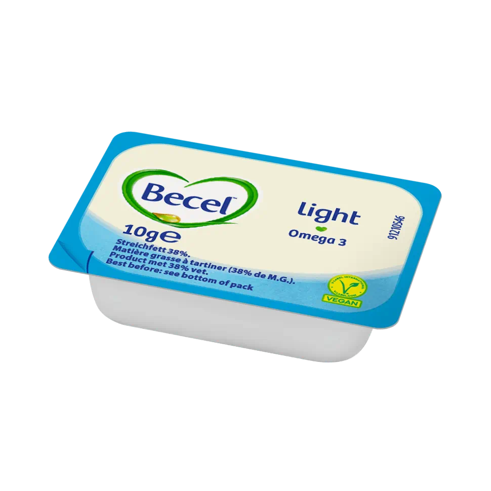 Becel Light 38% vet portieverpakkingen 200x10g