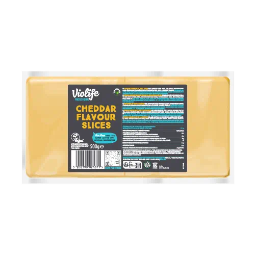 Cheddar flavour grated