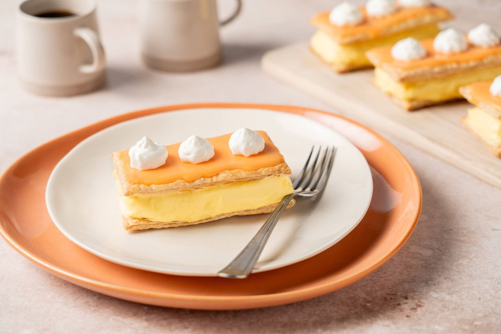 recipe image Oranje Tompouce