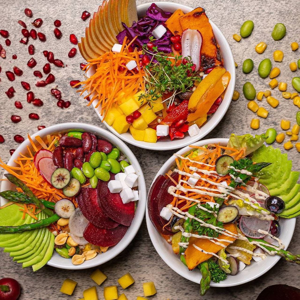recipe image Feel Good Salad Bowl met gegrilde groenten