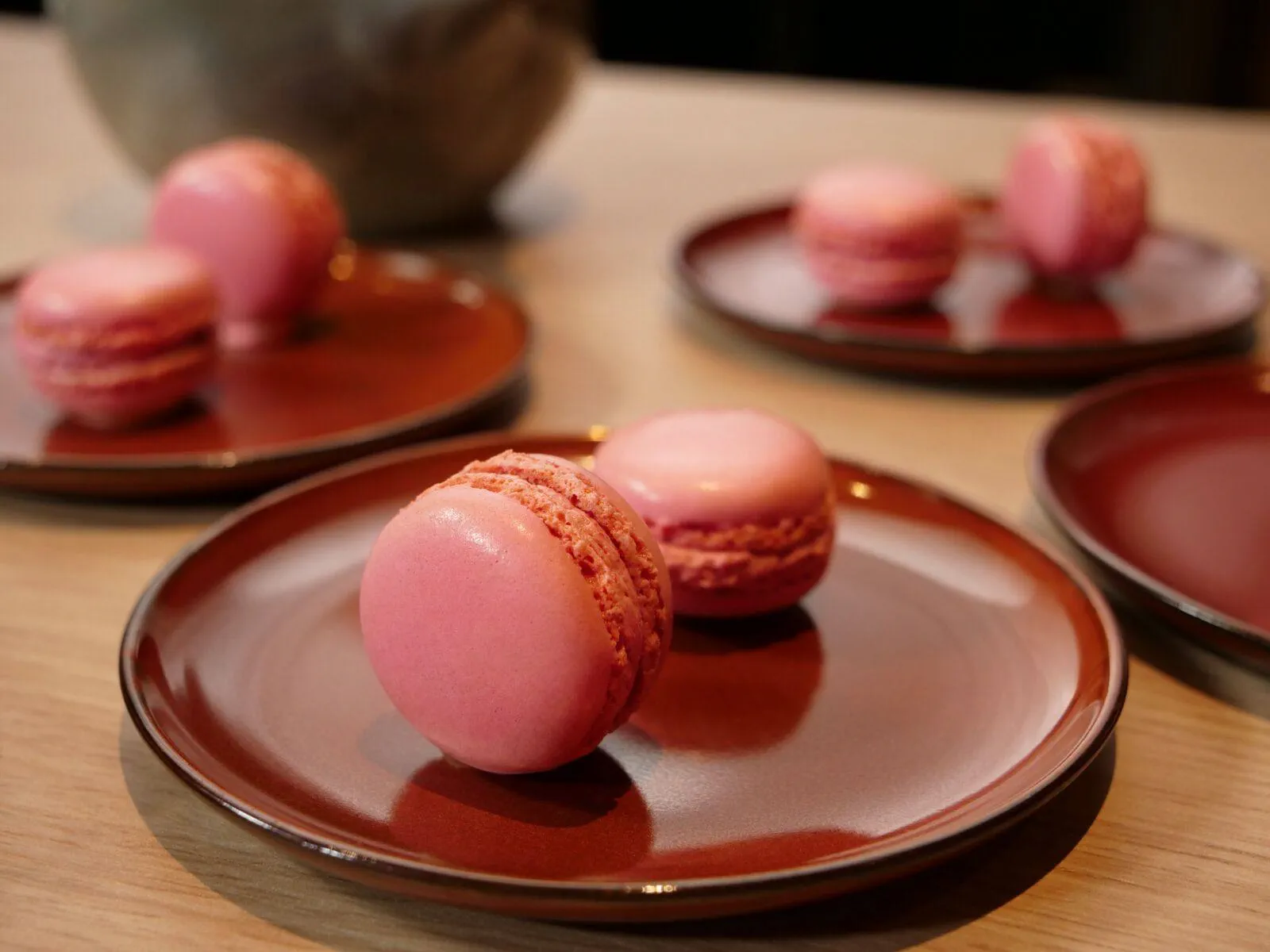 recipe image Frambozen Macarons