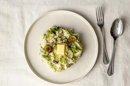 recipe image Spruitjesstamppot