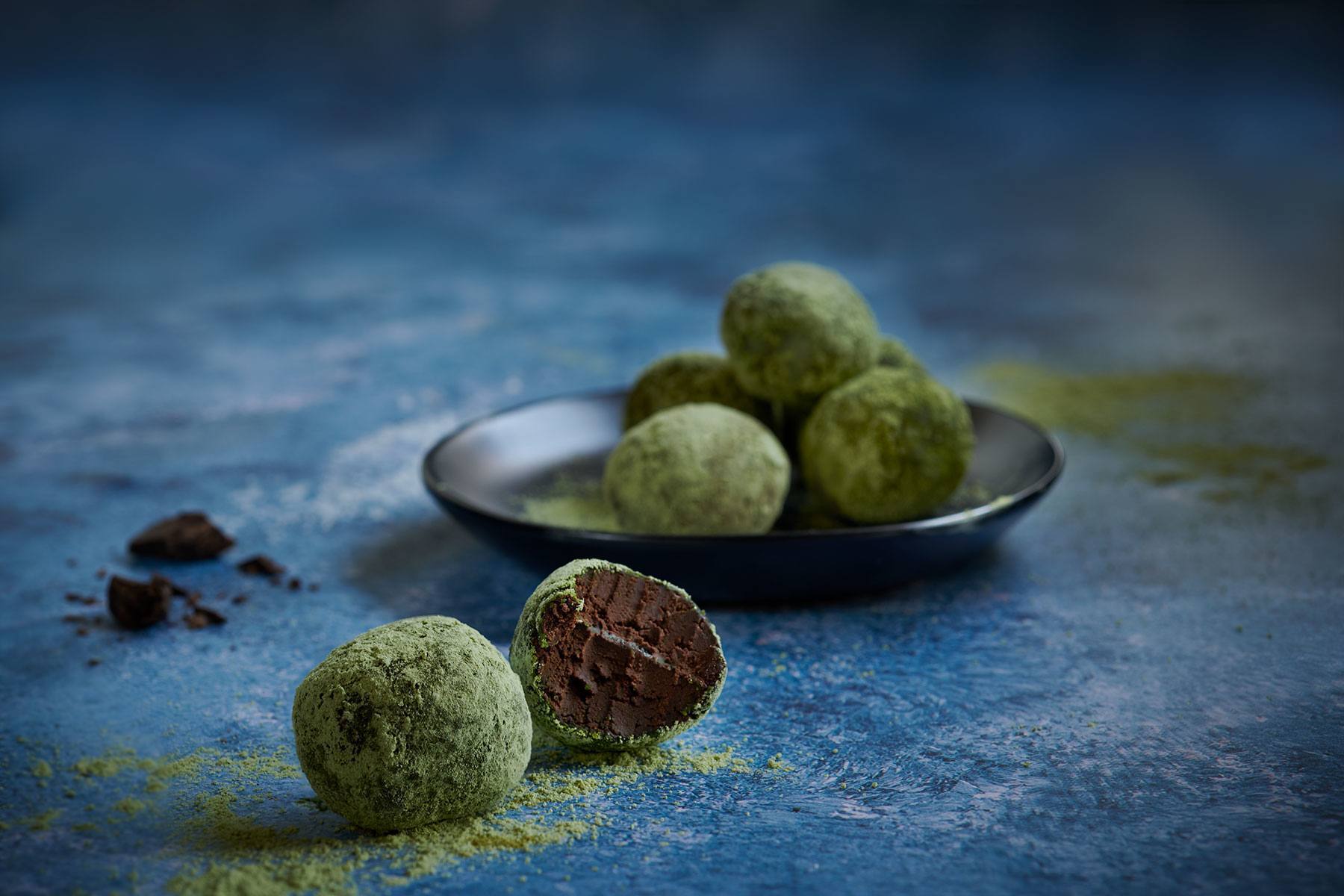 recipe image Matcha Truffels