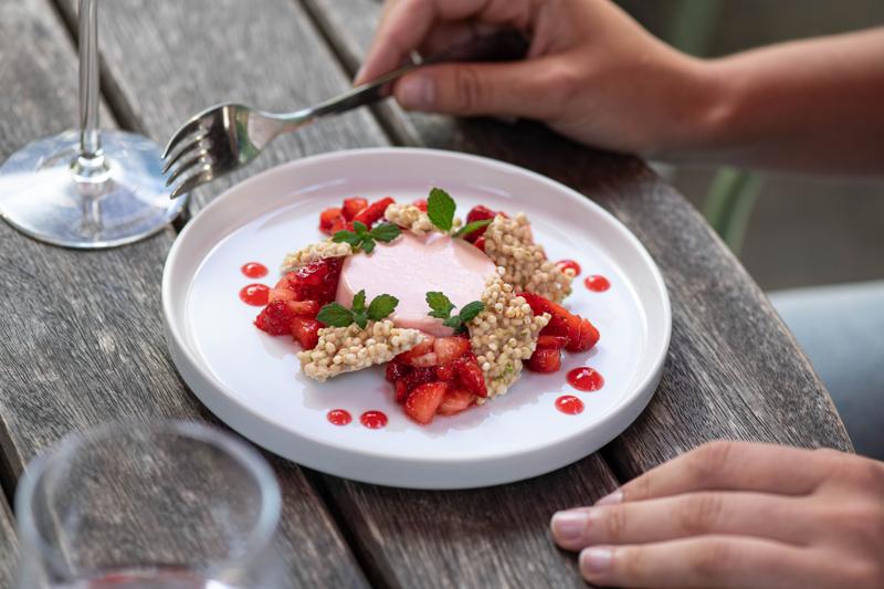 recipe image aardbeien-panna-cotta