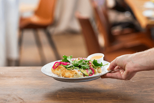 recipe image Creamy Courgette & Spinazie Witte Pizza