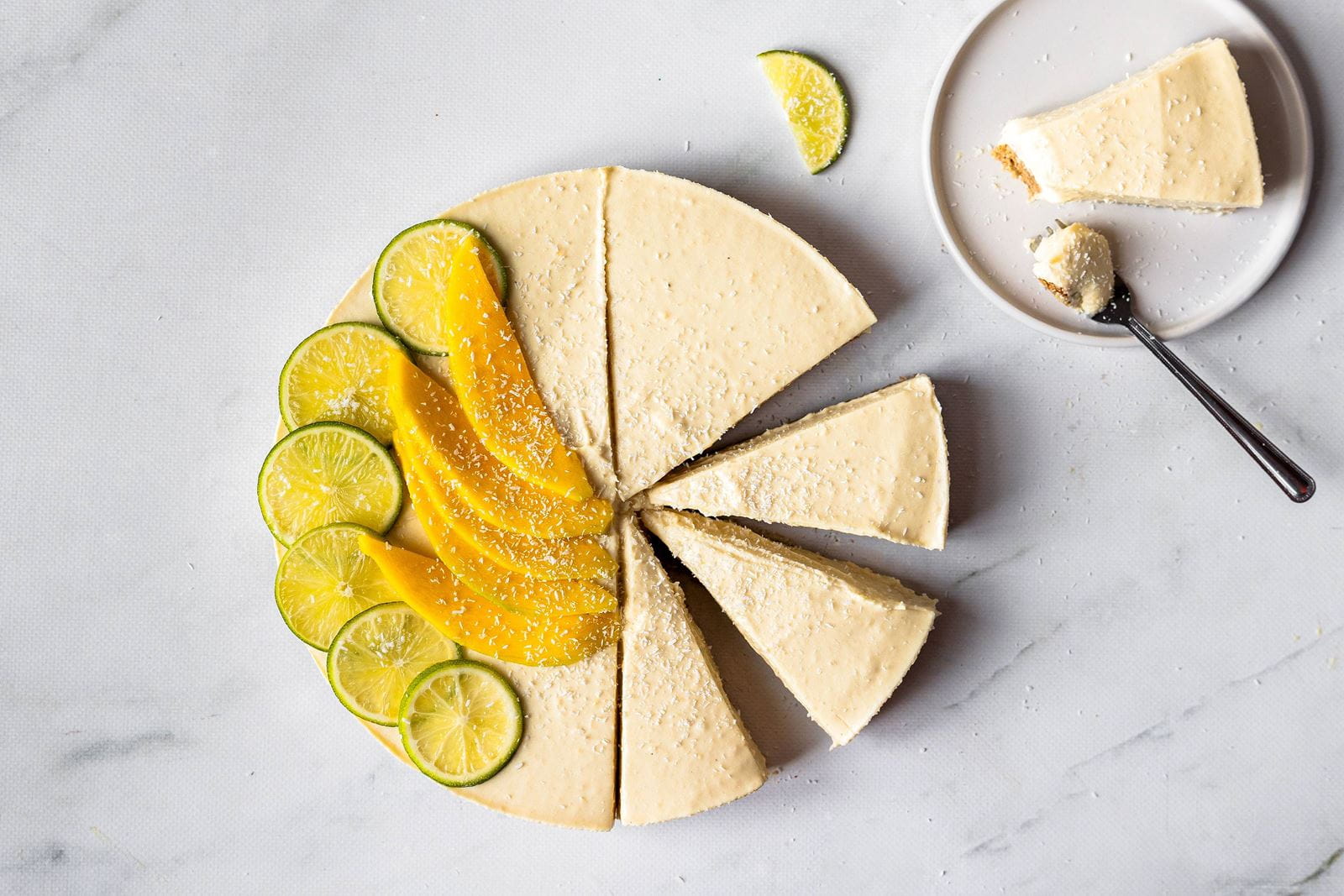 recipe image Raw mango-lime Cheezzz cake  à la Willem-Pie