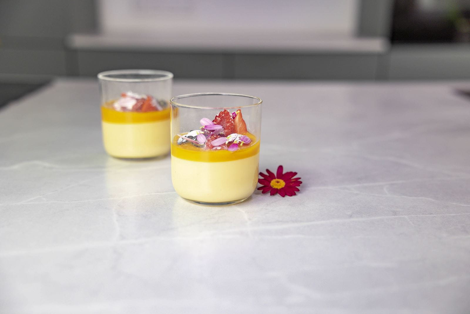 recipe image Passie Mango Cheesecake Plantaardig