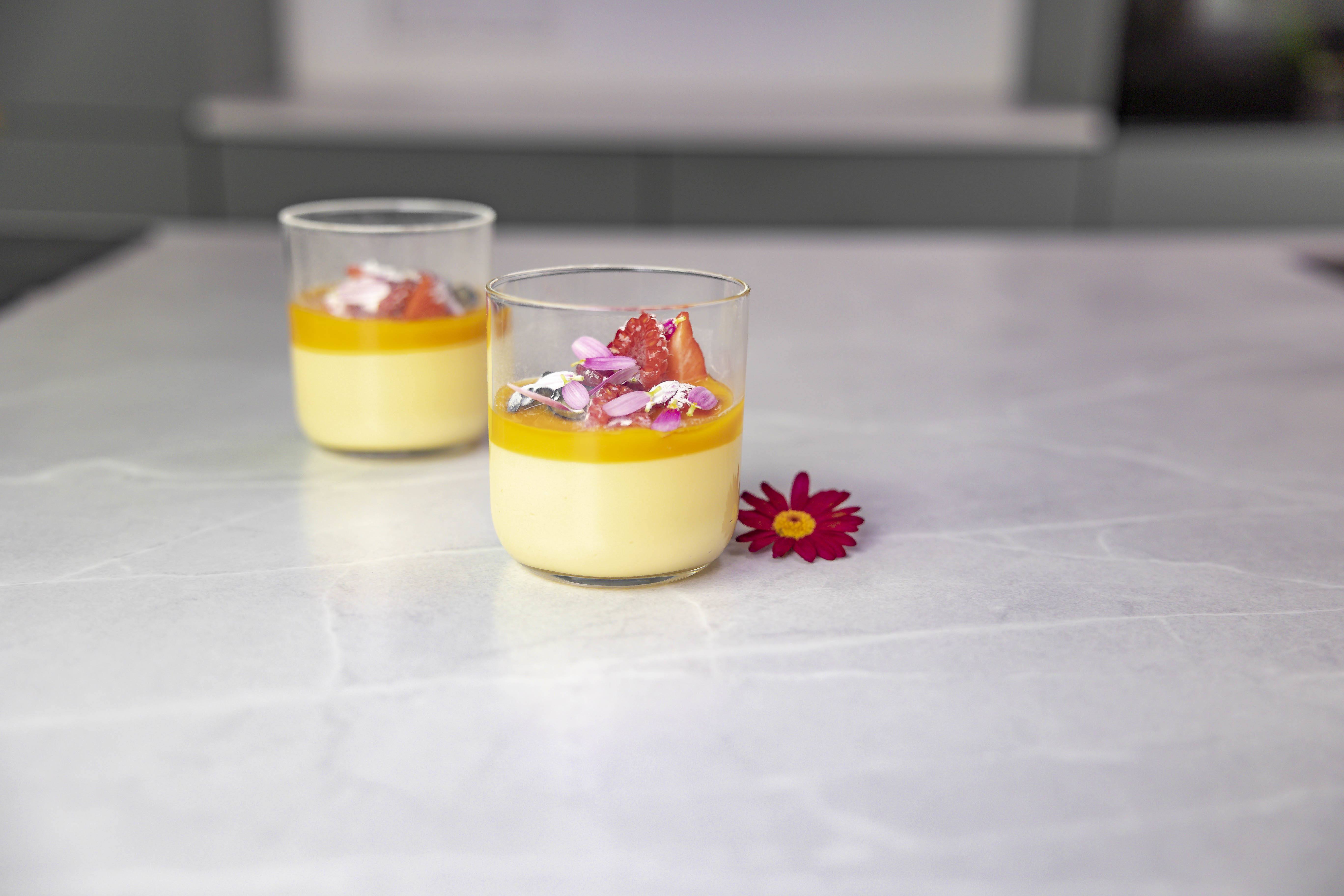 recipe image Passie Mango Cheesecake Plantaardig