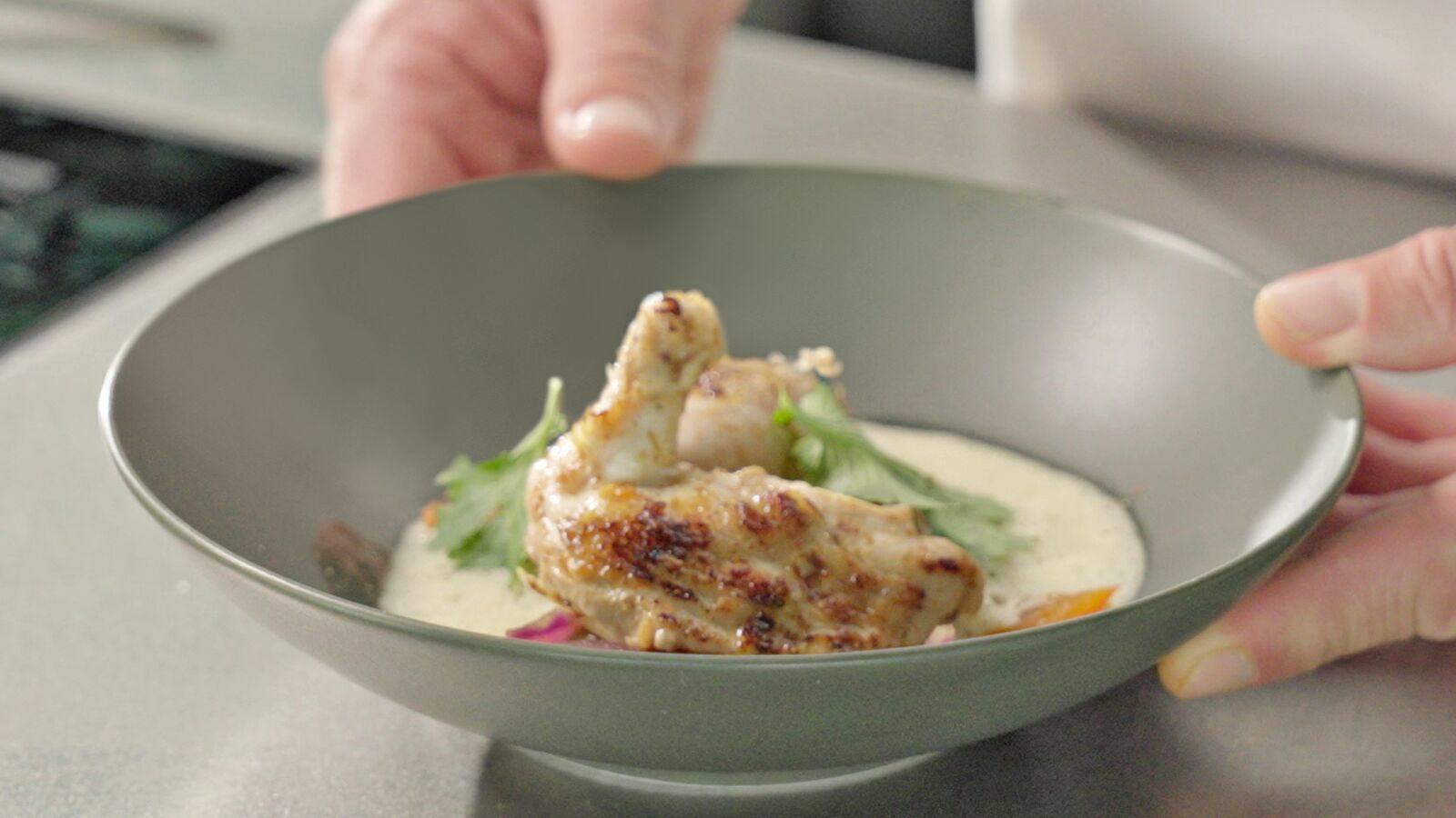 recipe image Rash El Hanout Spread met Geroosterde kip en groenten