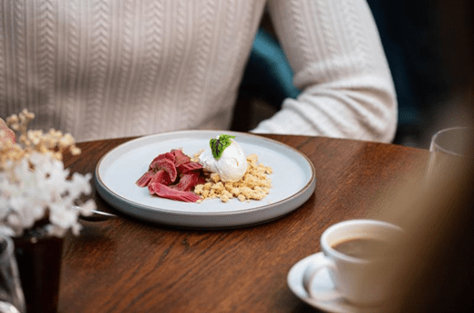 recipe image gepocheerde-rabarber