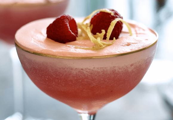 Granika z czerwonych owoców