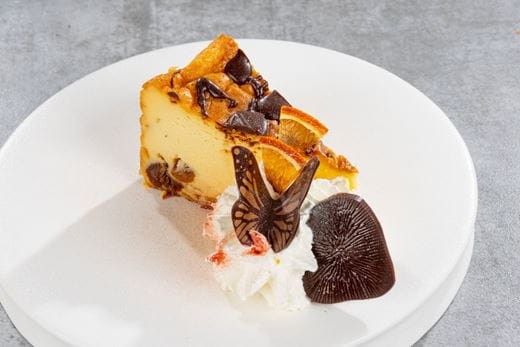 recipe image Sernik baskijski bez laktozy