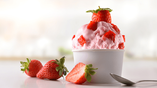 recipe image Lody truskawkowe