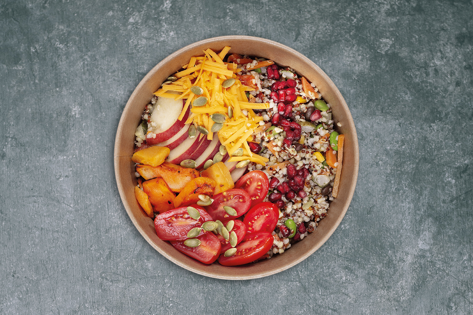 recipe image Roślinny Bowl z mieszanką kasz