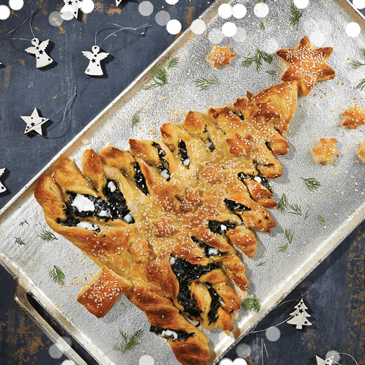recipe image Szpinakowa choinka z Violife Greckim Białym