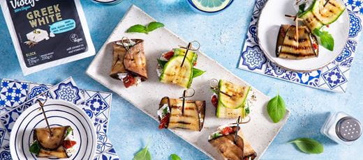 recipe image Roladki z bakłażana i cukinii