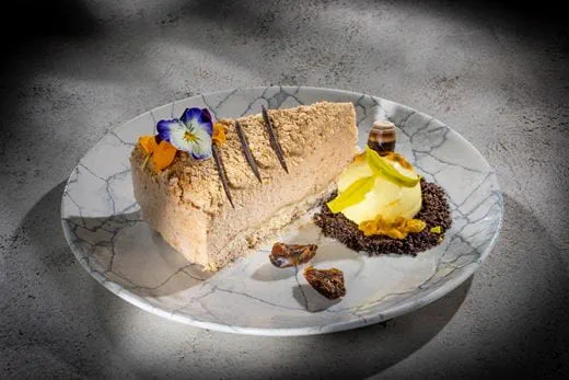 recipe image Wegański sernik daktylowy