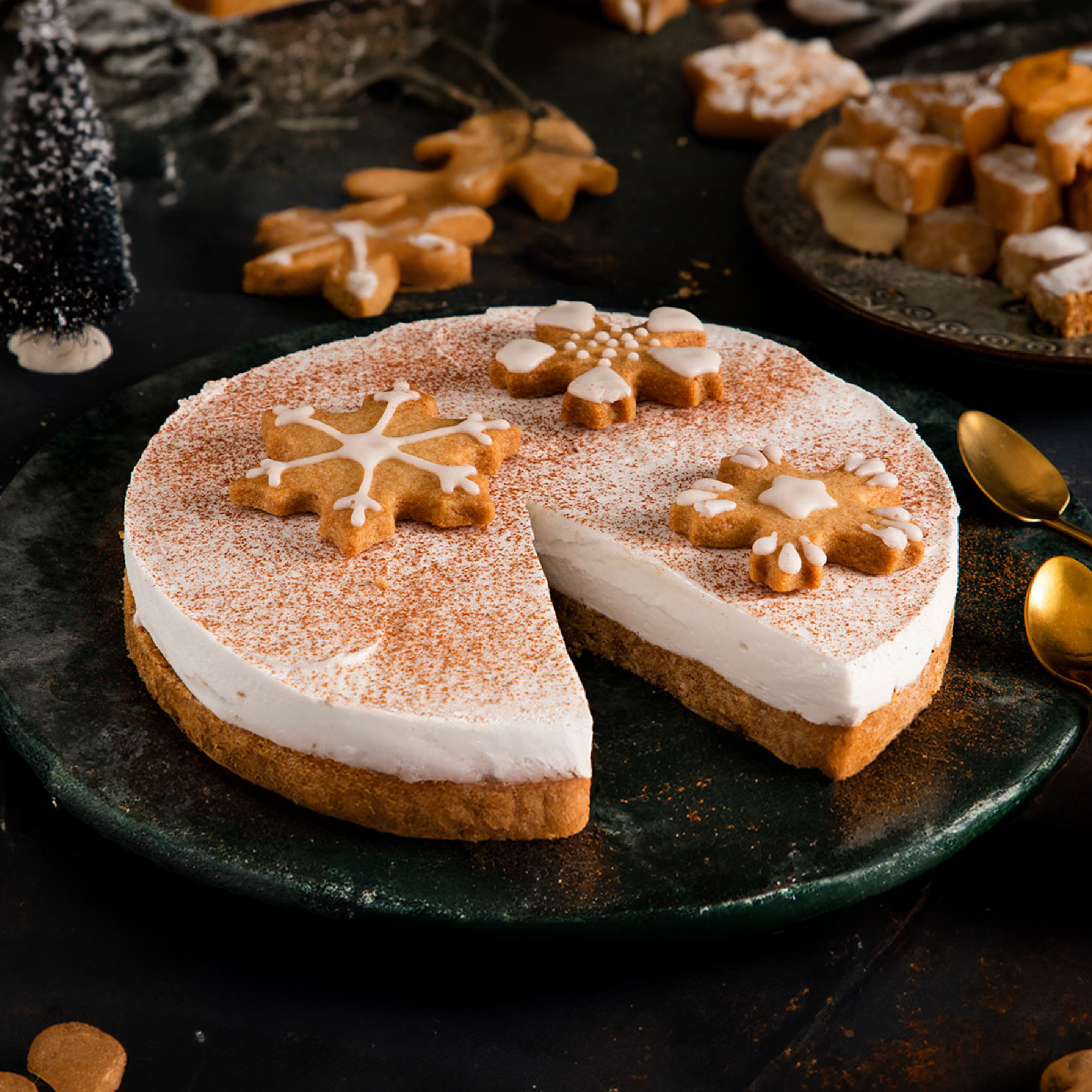recipe image Wegański sernik świąteczny