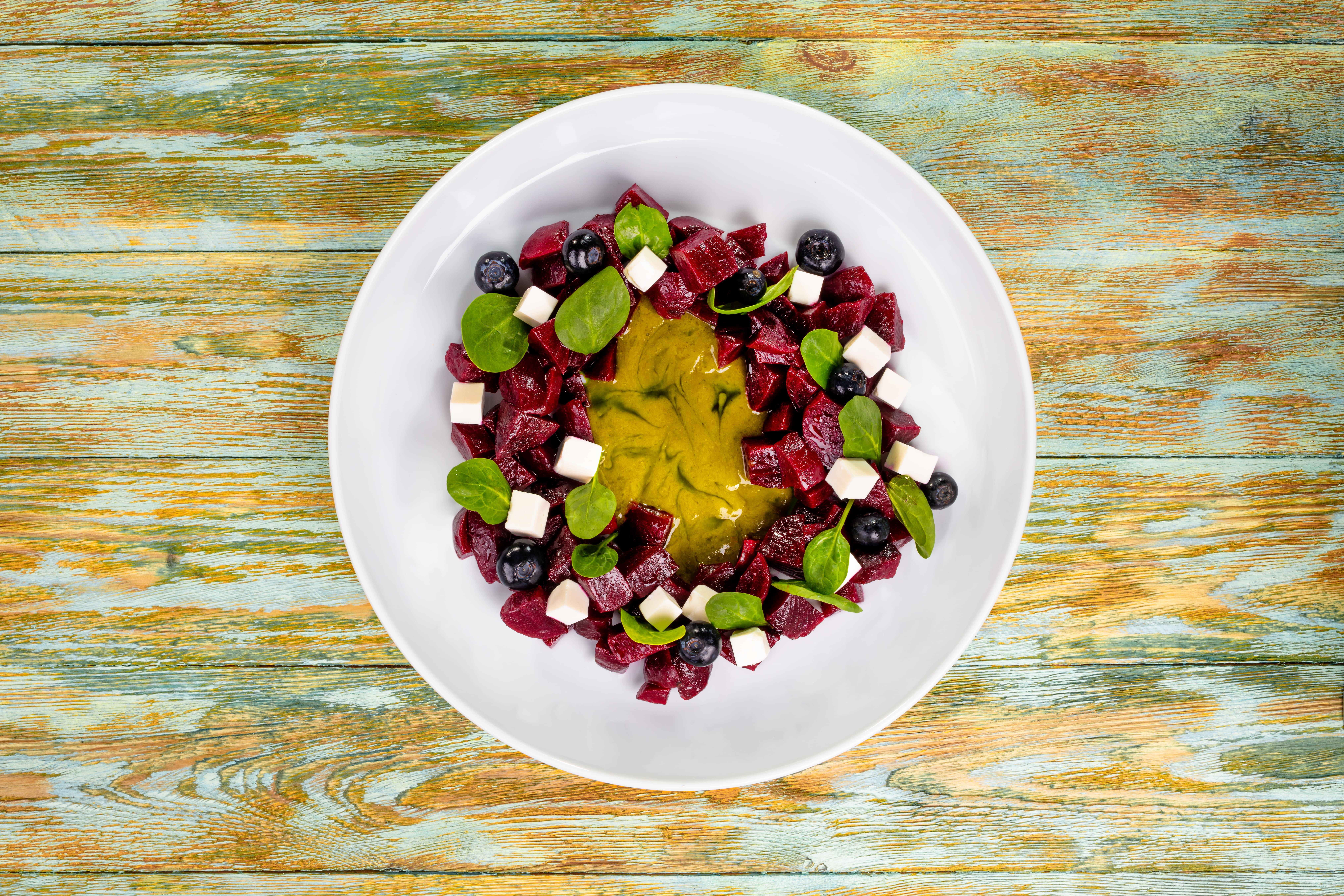 recipe image Sałatka z pieczonych buraków