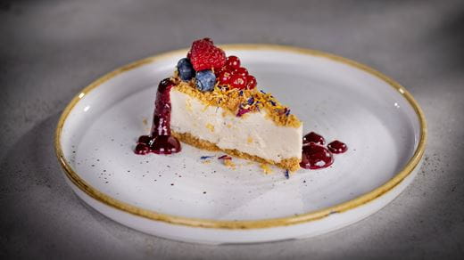 recipe image Sernik z malinami