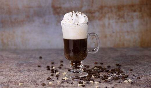 recipe image Kawa americano z vege kremem