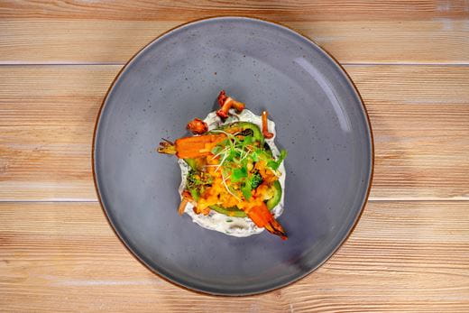 recipe image Papryka faszerowana warzywami zapiekana pod sosem kurkowym