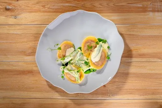 recipe image Rotondi z grillowaną papryką i fasolą z Violife o smaku mozzarelli