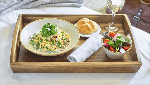 recipe image Wiosenne spaghetti z zielonym groszkiem