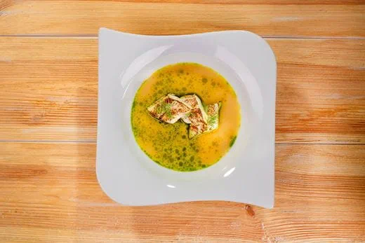 recipe image Zabielany rosół rybny