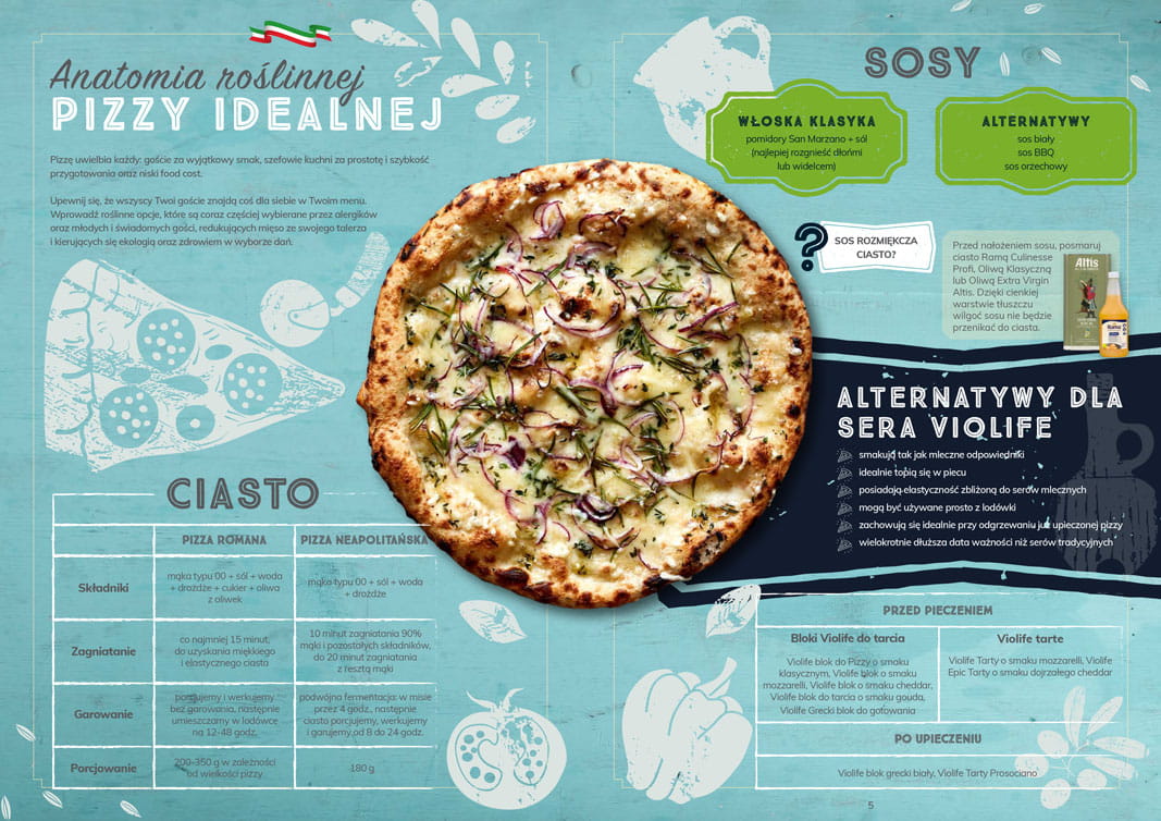 Vegan Pizza from Violife Professional