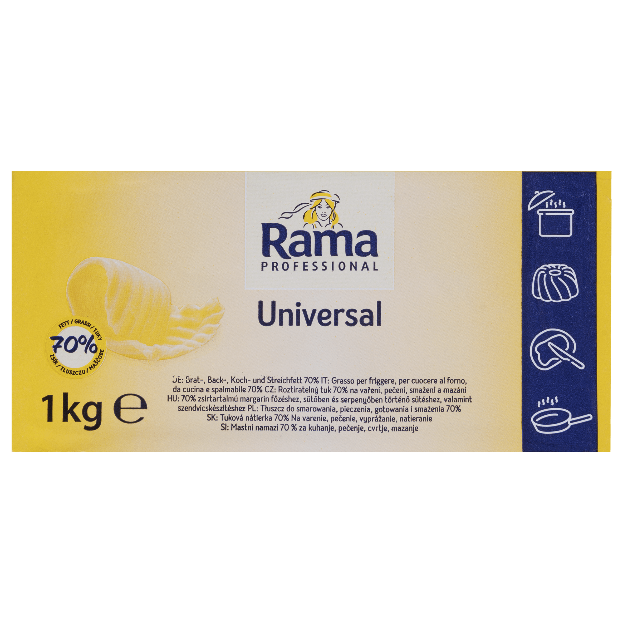 Rama Profi uniwersalny tuszcz 70 1 kg3