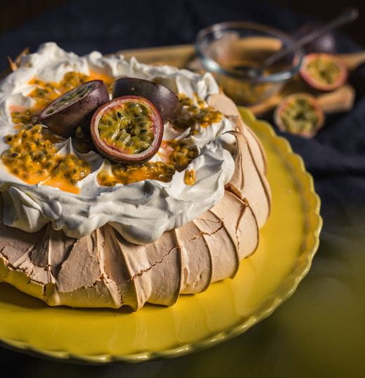recipe image Pavlova de Maracujá