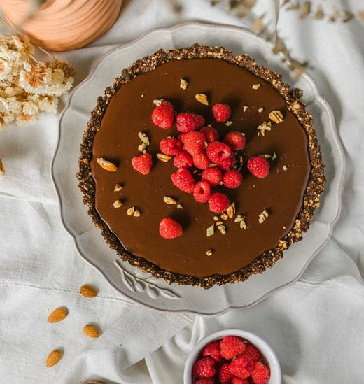 recipe image Tarte Crua de Ganache