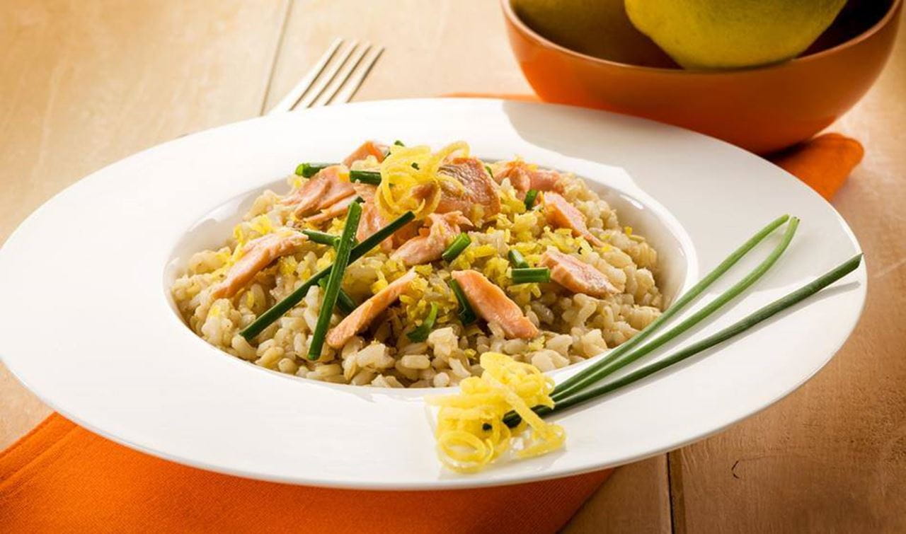 recipe image Risotto de Salmão