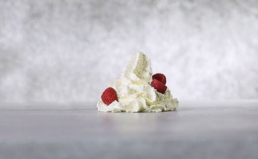 Floco de nata batida