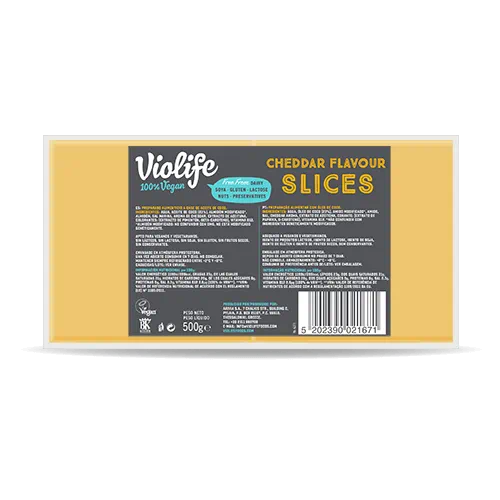 Violife Fatiado Sabor Cheddar 500g