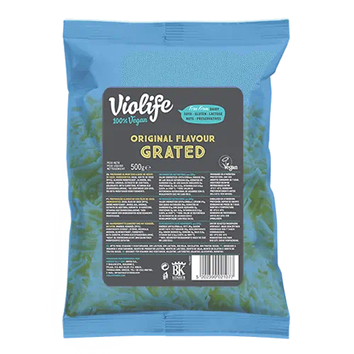 Violife Ralado Sabor Original 500g - alternativa vegana ao queijo