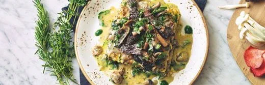 recipe image Lasanha de Cogumelos