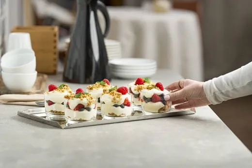 recipe image NoCheese Cake de frutos vermelhos descontruído