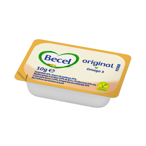Becel | Formato unidose 10g com sabor clássico