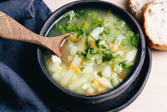 Delicious vegan soup