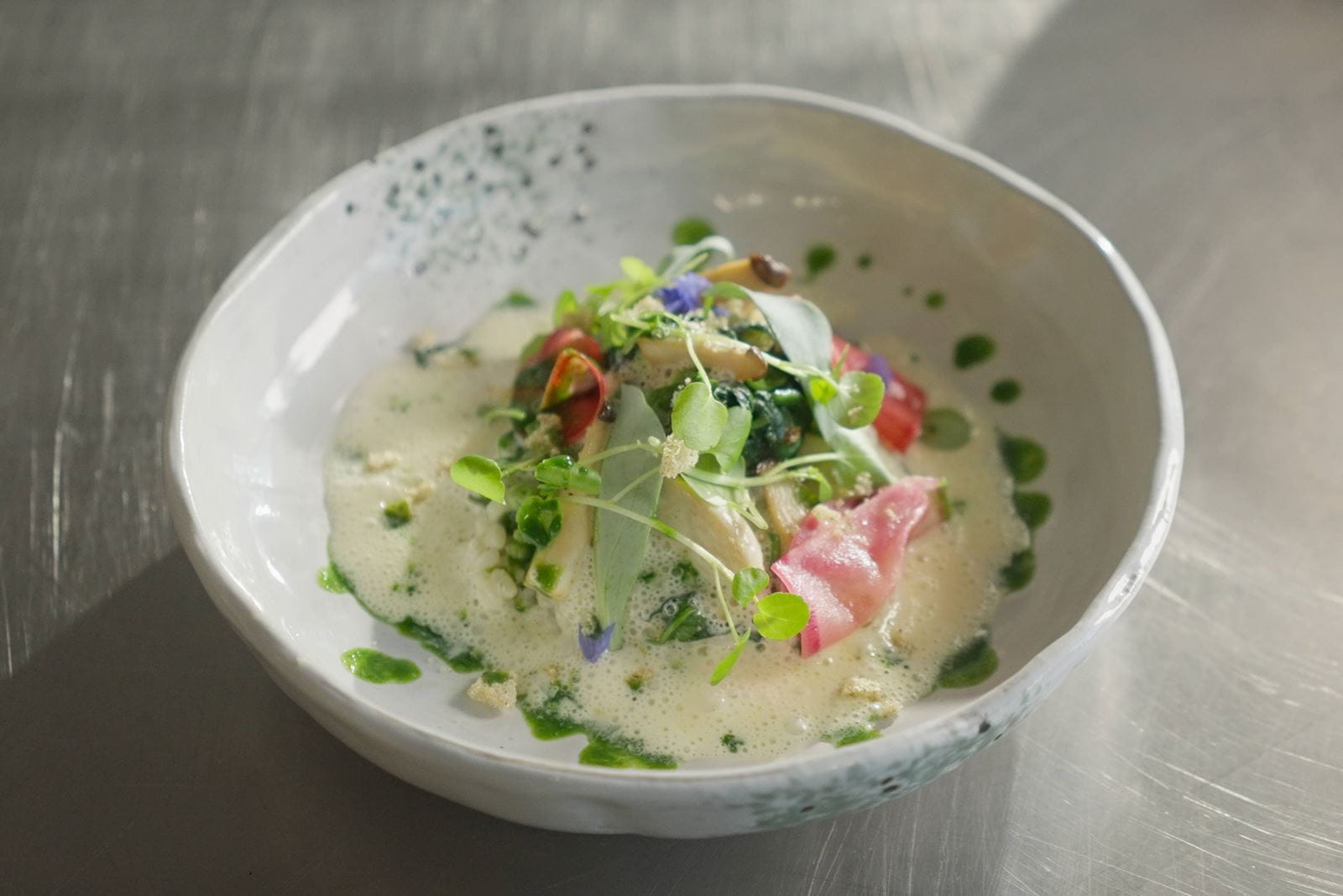 recipe image Zelené Krémové Risotto