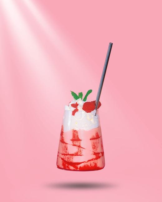 recipe image Jahodový shake