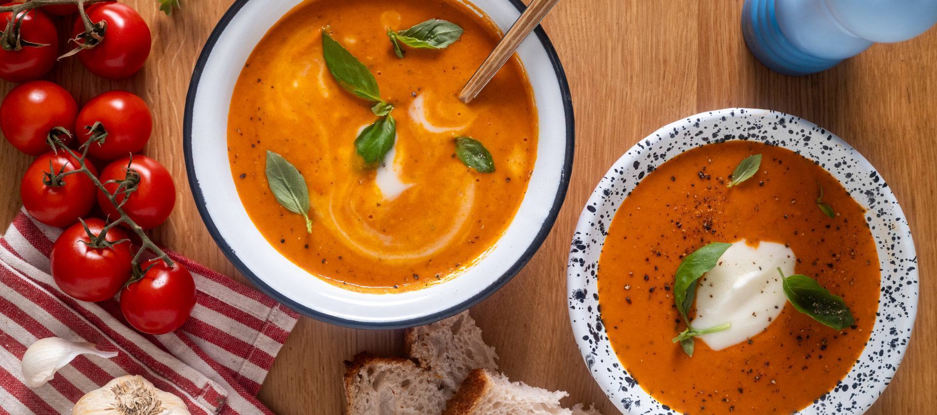 recipe image Polievka z pečených paradajok