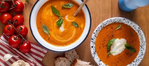 recipe image Polievka z pečených paradajok