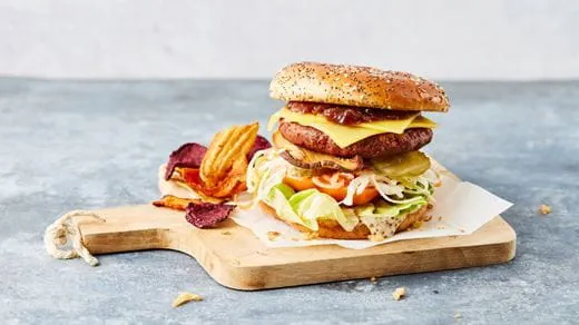 recipe image Violifeburgare