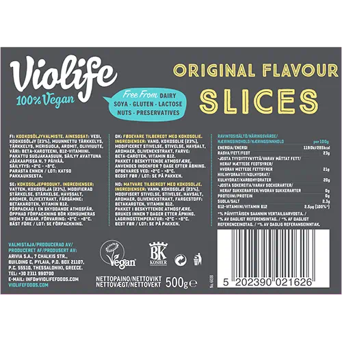 VIOLIFE ORIGINAL SLICES 8x500