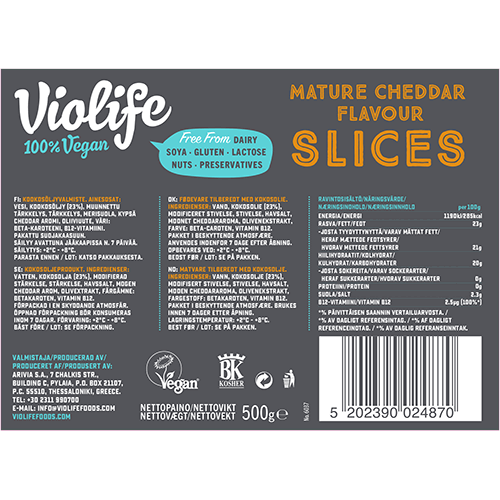 Violife cheddar